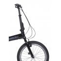Dviratis Tabou Fold Sport juodas-sidabrinis Dviratis Tabou Fold Sport juodas-sidabrinis