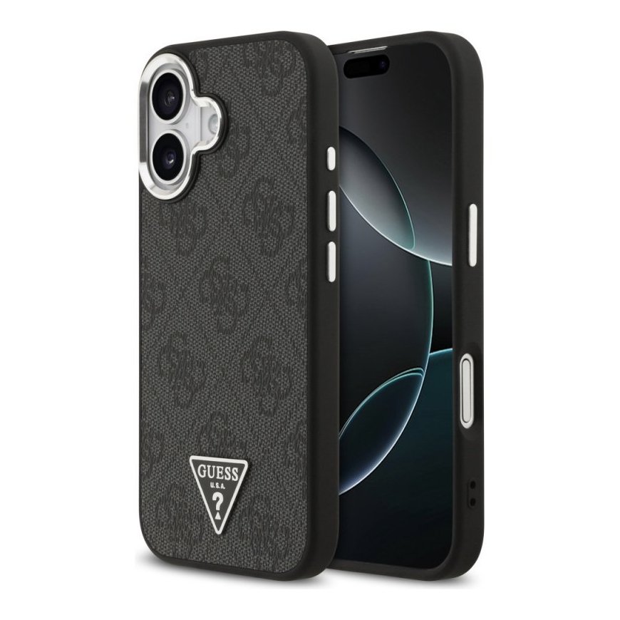 „Guess 4G“ trikampio logotipo „MagSafe“ vāks, kas paredzēts „iPhone 17“ – „Juda“ – 2
