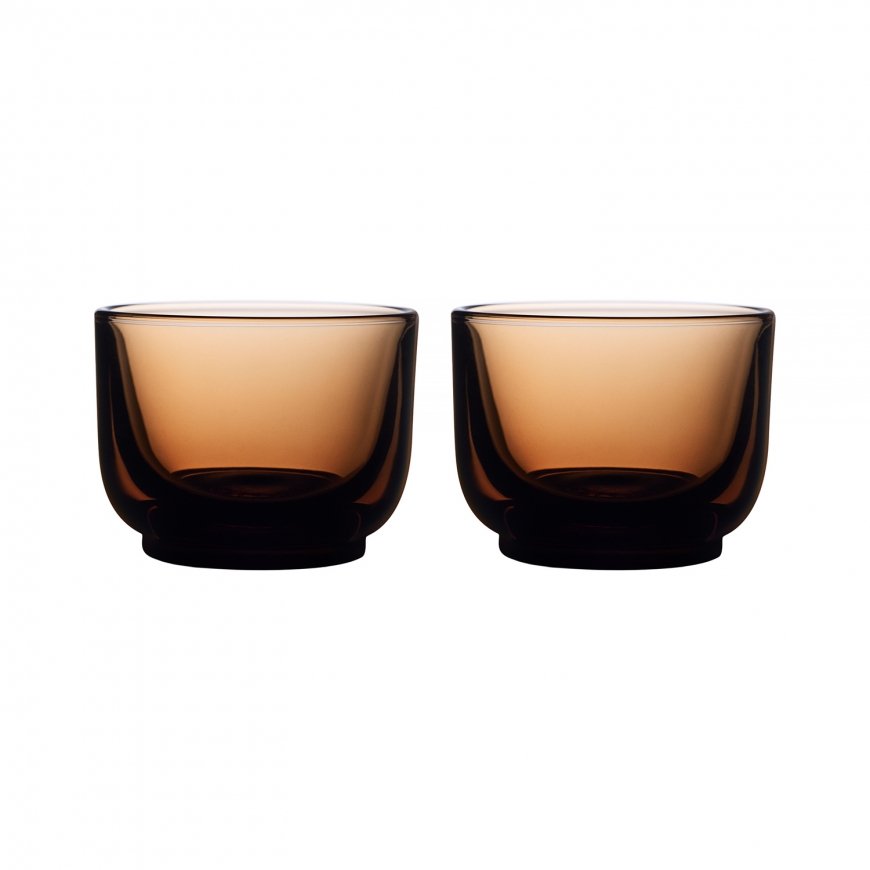 Fellow - dviejų stiklo Pirch Cortado 120 ml rinkinys - Granatas