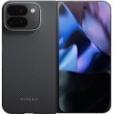 Pitaka „MagEZ“ dėklas 5, skirtas „Google Pixel 9Pro Fold“, juodas / pilkas, dryžuotas