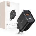 Tech-Protect C30W USB-C PD 30W / USB-A QC 3.0 įkroviklis – juodas Tech-Protect C30W USB-C PD 30W / USB-A QC 3.0 įkroviklis – juodas