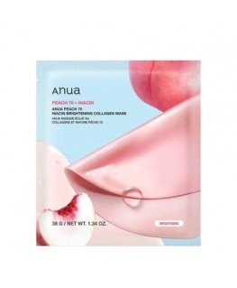 Sejas maska Anua Peach 70+Niacin Brightening Collagen Mask 38 g 4 gab.