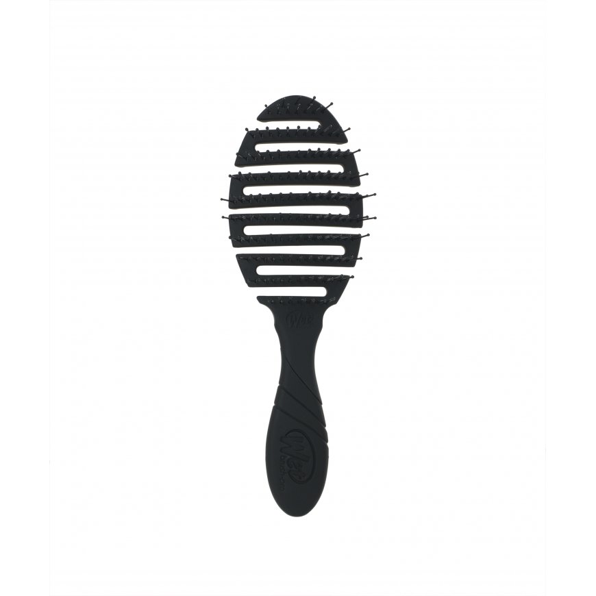 Wet Brush Pro Flex Dry Pieaugušo Lāpstiņveida matu suka Melns 1 pcs