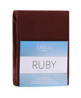 Leht RUBY värv pruun stiil klassikaline materjali tüüp - tekstil, silmusmaterjal 100-120x200 AmeliaHome