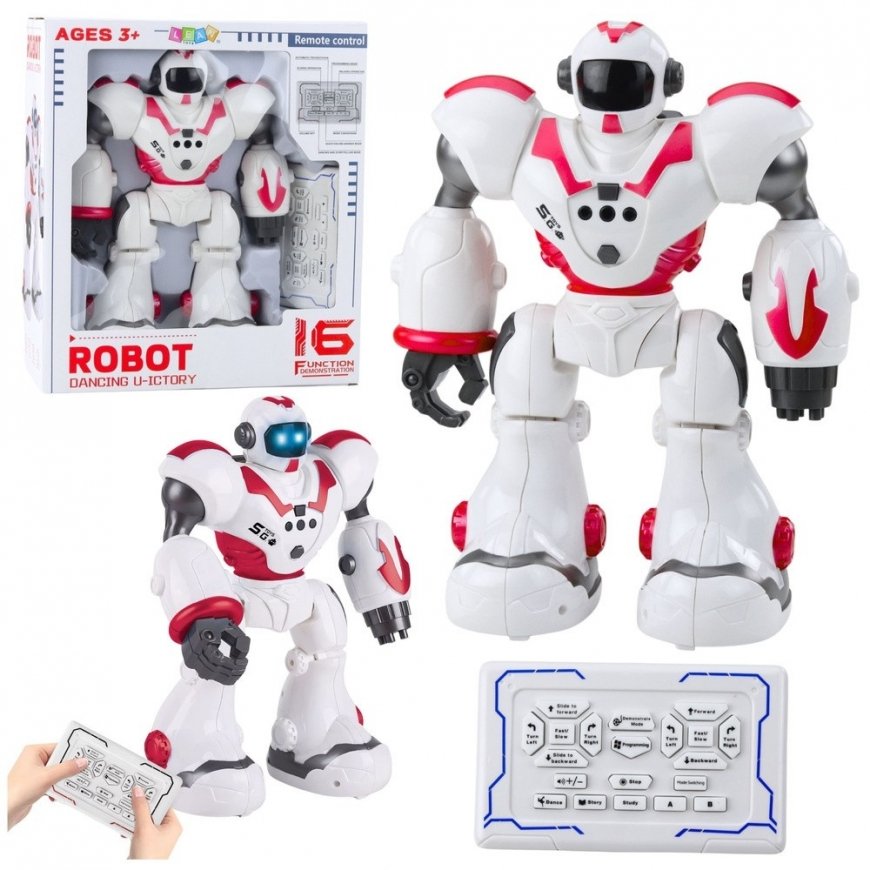 Lean Toys Interaktīvais robots U ICTORY 22x28x9.5 cm