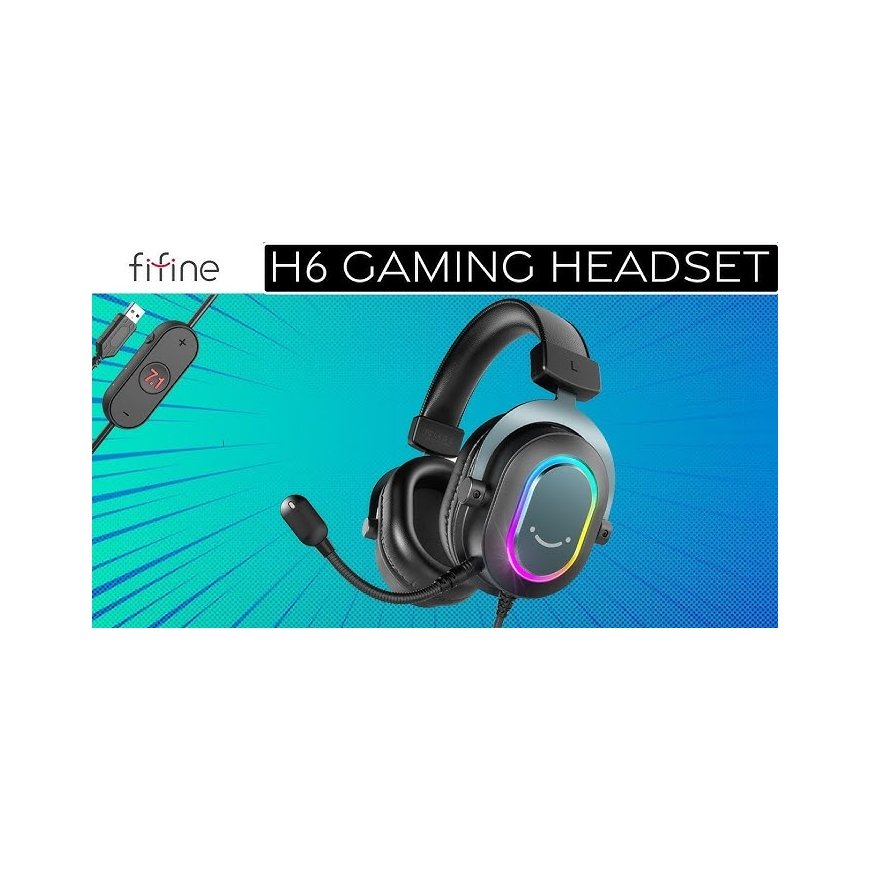 FIFINE H3 laidinės ausinės | USB – 2