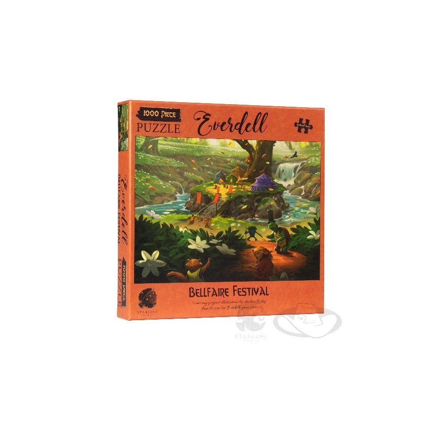 Starling Games Everdell 1000 Piece Puzzle Bellfaire Festival