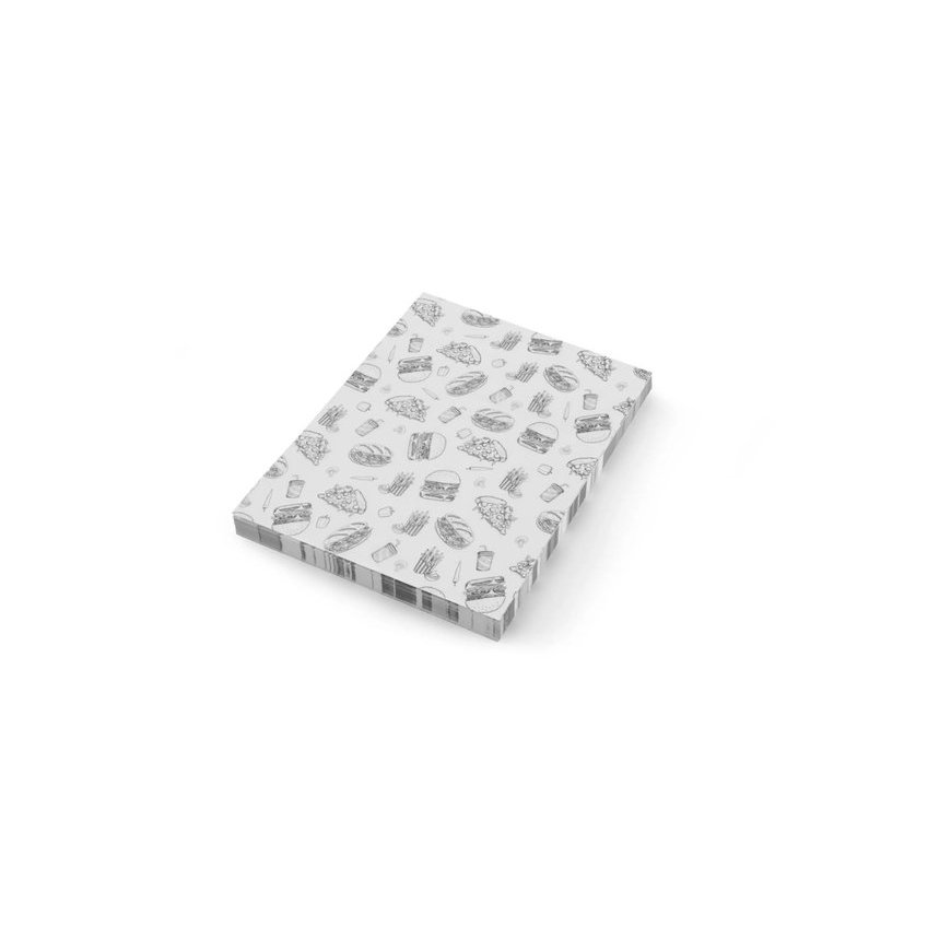 Hendi Pergamentpaber prantsuse friikartulite jaoks 20x25 cm kiirtoidu šabloon - 500 tk. – 2