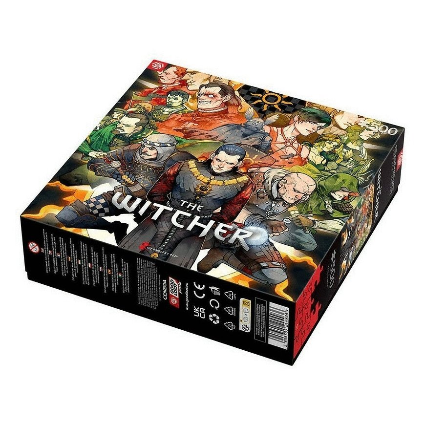 Cenega The Witcher Nilfgaard Puzle 500 pcs Video spēle – 3