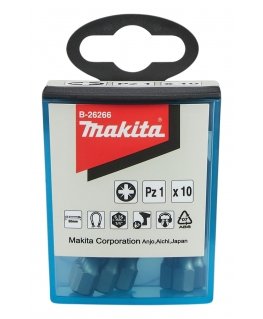Makita PZ1 Screwdriver Bit 50mm (10) B-26266