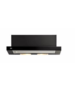 Beko CTB6250B кухонная вытяжка Полувстроенный (выдвижной) Черный 420 m³/h