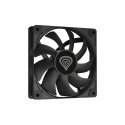 GENESIS Oxal 120 Datora korpusam Ventilators 12 cm Melns 1 pcs
