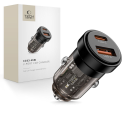 Tech-Protect CC03 45W 2-Port USB-A | USB-C Car Charger - Black Tech-Protect CC03 45W 2-Port USB-A | USB-C Car Charger - Black