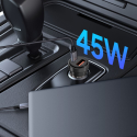 Tech-Protect CC03 45W 2-Port USB-A | USB-C Car Charger - Black Tech-Protect CC03 45W 2-Port USB-A | USB-C Car Charger - Black