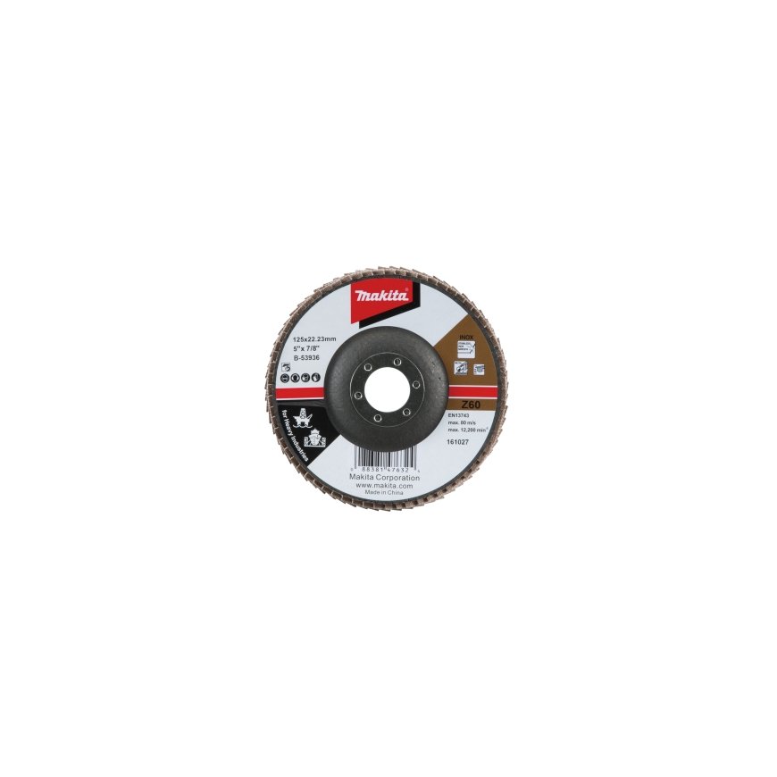 Makita Lapeliniai diskai 125MM K60 Metalui, RST HEAVY DUTY B-53936 – 2