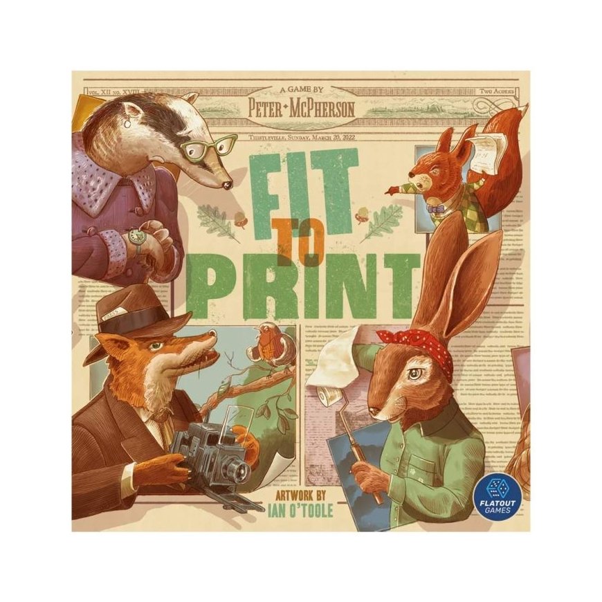 Flatout Games Fit to Print – 2