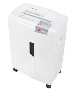 HSM X13 paperisilppuri Silpuksi leikkaava 57 dB 4 mm Hopea, Valkoinen