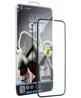 "X-ONE" full protective extra strong tempered glass – designed for Samsung S25 FE (fully adhesive), black