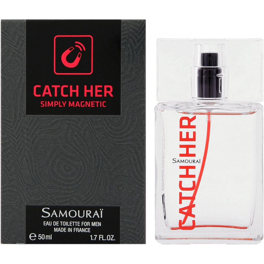 Samouraï, Catch Her, Eau De Toilette, For Men, 50 ml