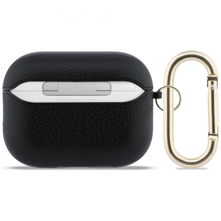 Case Guess Grained Classic Logo Hook for AirPods Pro 3 black – 2
