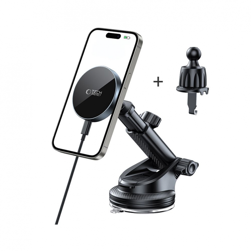 Tech-Protect mm15W-V5 Magnetic MagSafe Car Holder for Cockpit|Wi – 2