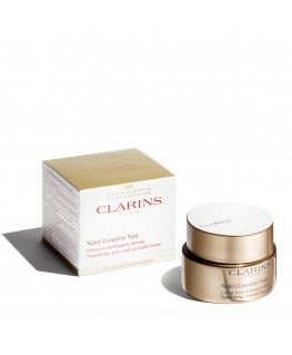 Clarins Nutri-Lumière Night Cream Naktinis kremas Veidas, Kaklas 50 ml