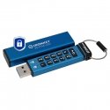 Kingston Technology IronKey Keypad 200 USB-muisti 256 GB USB A-tyyppi 3.2 Gen 1 (3.1 Gen 1) Sininen Kingston Technology IronKey Keypad 200 USB-muisti 256 GB USB A-tyyppi 3.2 Gen 1 (3.1 Gen 1) Sininen