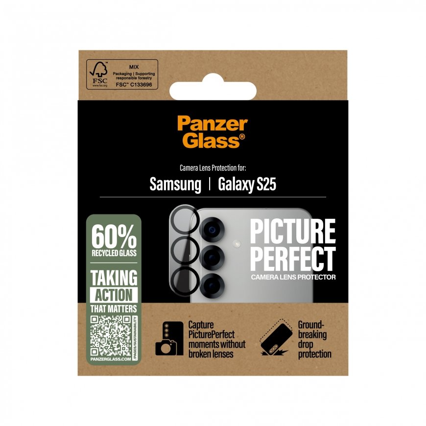 PanzerGlass ® PicturePerfect Camera Lens Protector Samsung Galaxy S25 Selge ekraanikaitse 1 tk – 3