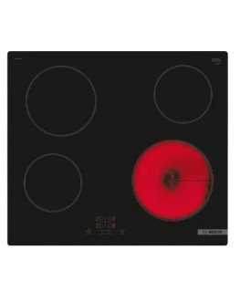 Bosch Serie 4 PKE61RBA2E keittolevy musta Kiinteä 60 cm Keraaminen 4 alue(tta)