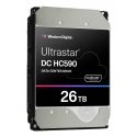 Western Digital DC HC590 vidinis kietasis diskas 26 TB 7200 RPM 3.5" SATA Western Digital DC HC590 vidinis kietasis diskas 26 TB 7200 RPM 3.5" SATA