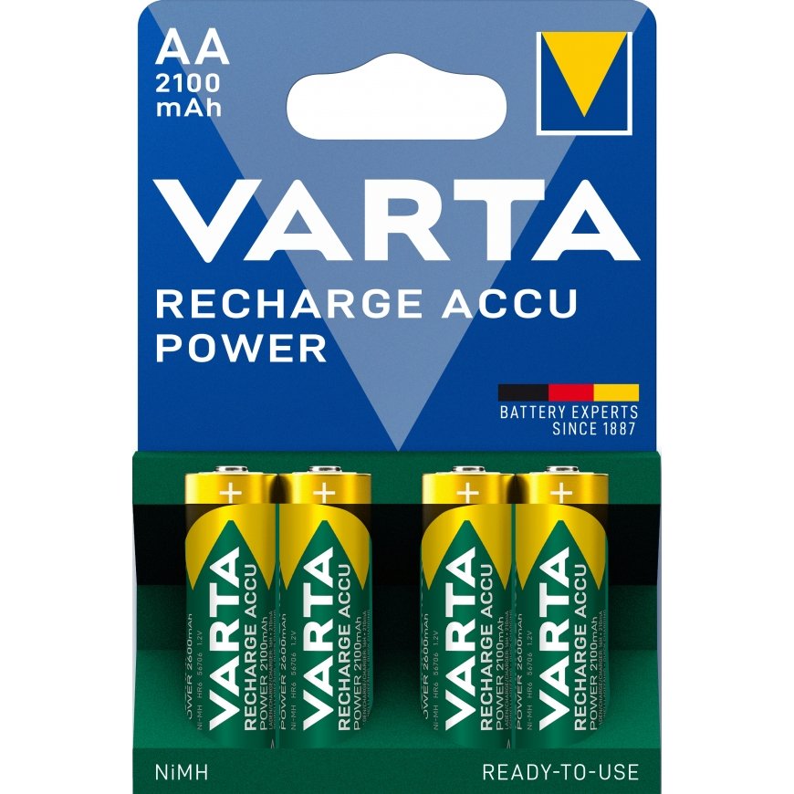 Varta 56706 Laaditav patarei AA Nikkel-metallhüdriid (NiMH) – 2