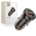 Tech-Protect CC01 45W 2-Port USB-A | USB-C Car Charger - Black Tech-Protect CC01 45W 2-Port USB-A | USB-C Car Charger - Black