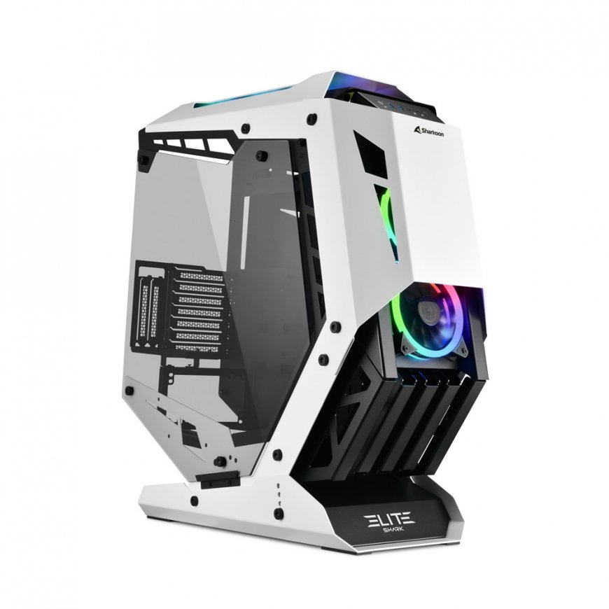 Sharkoon ELITE SHARK CA700 Tower Melns
