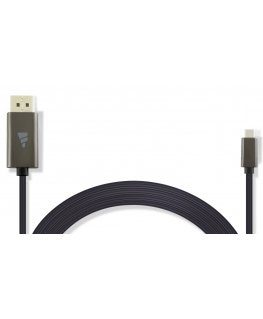 Fuj:tech DisplayPort–USB-C 8K двунаправленный адаптер-кабель, 2 м