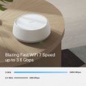 TP-Link DECO BE22(1-PACK) tinklo „Wi-Fi“ sistema Dviguba juosta (2,4 GHz / 5 GHz) Wi-Fi 7 (802.11be)