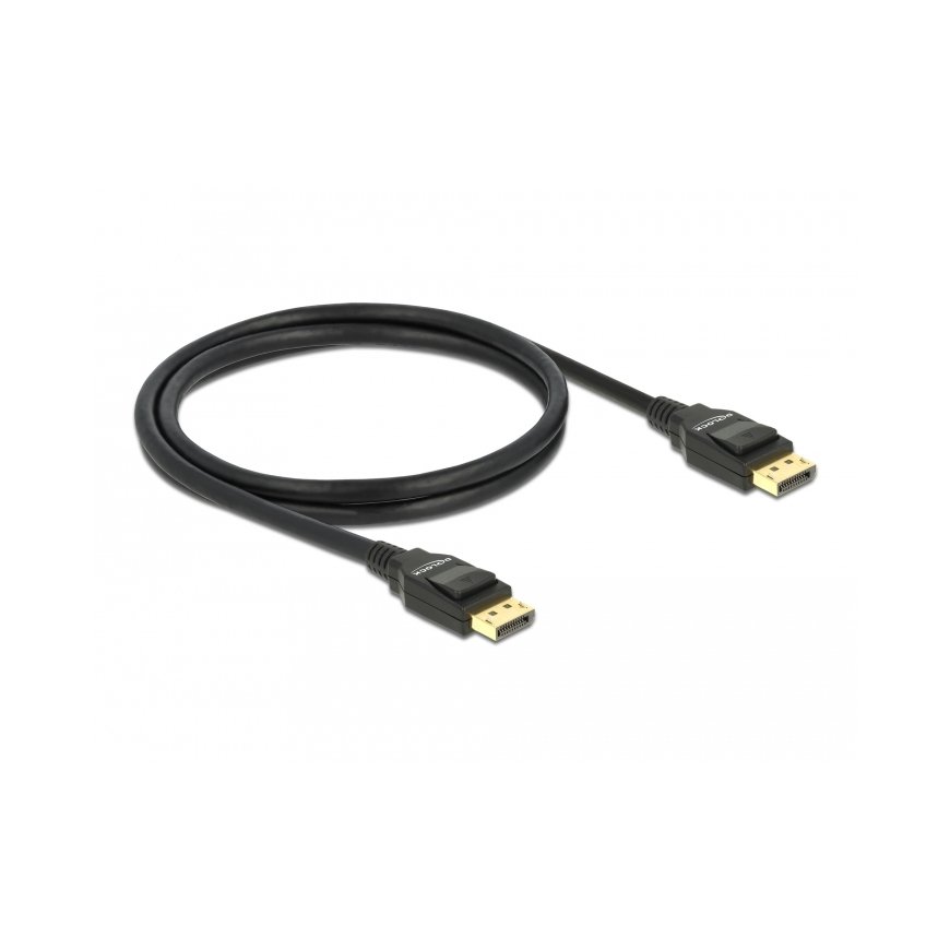 DeLOCK Cable DisplayPort 1.2 male DisplayPort male 4K 1 m Melns – 2