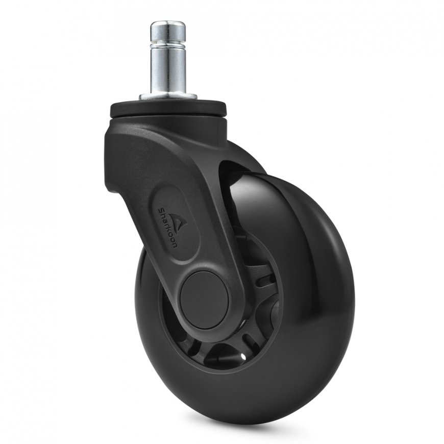 Sharkoon SW10 Black PU plastic Castor wheels – 2