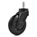 Sharkoon SW10 Black PU plastic Castor wheels Sharkoon SW10 Black PU plastic Castor wheels