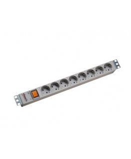 Bachmann Outlet strip 8-way 19'' pagarinātājs 1,5 m