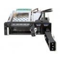 DeLOCK 47209 панель отсека накопителей 13,3 cm (5.25") I/O панель портов Черный
