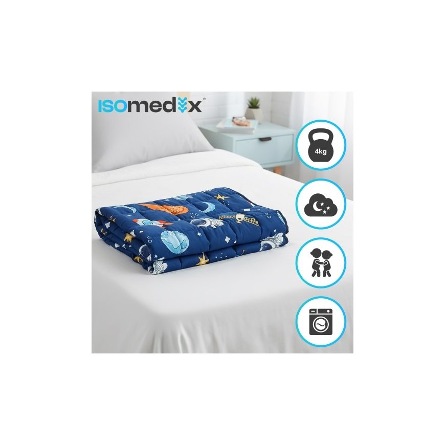 Toothbrush Weighted blanket 100x150cm 4kg Isomedix 26897