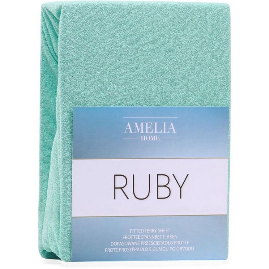 AmeliaHome Lakanasarja FITTEDFRO/AH/RUBY/PIPPERMINT54/160-180x200+30