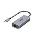 Адаптер UNITEK USB-C на RJ45 5 Гбит/с M/F Адаптер UNITEK USB-C на RJ45 5 Гбит/с M/F