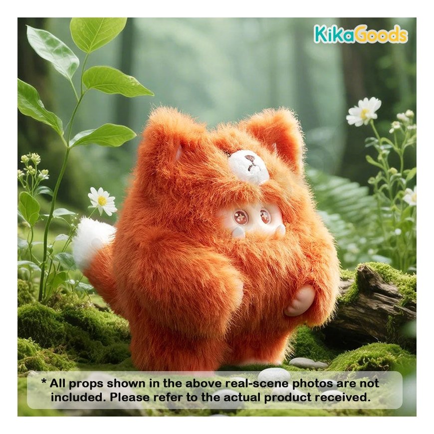 Ohku GIGGLE MONSTER Furry Forest Series Vinyl Plush Blind Box