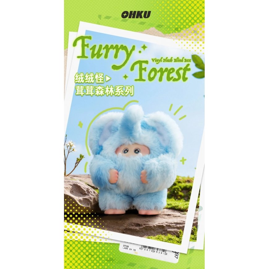Ohku GIGGLE MONSTER Karvane Metsasarja Vinyl Plush Pimedas Karpis – 2