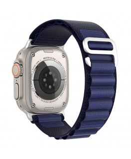 Sport Buckle Rihm Apple Watchile 38/40/41/42MM Tumesinine