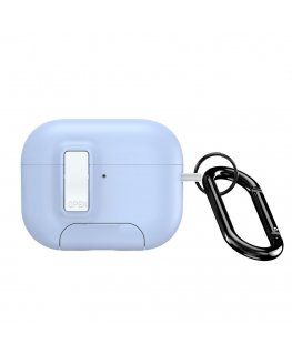 Apple AirPods Pro 3 PECQ Series PC+TPU Cover with Hook White Blue