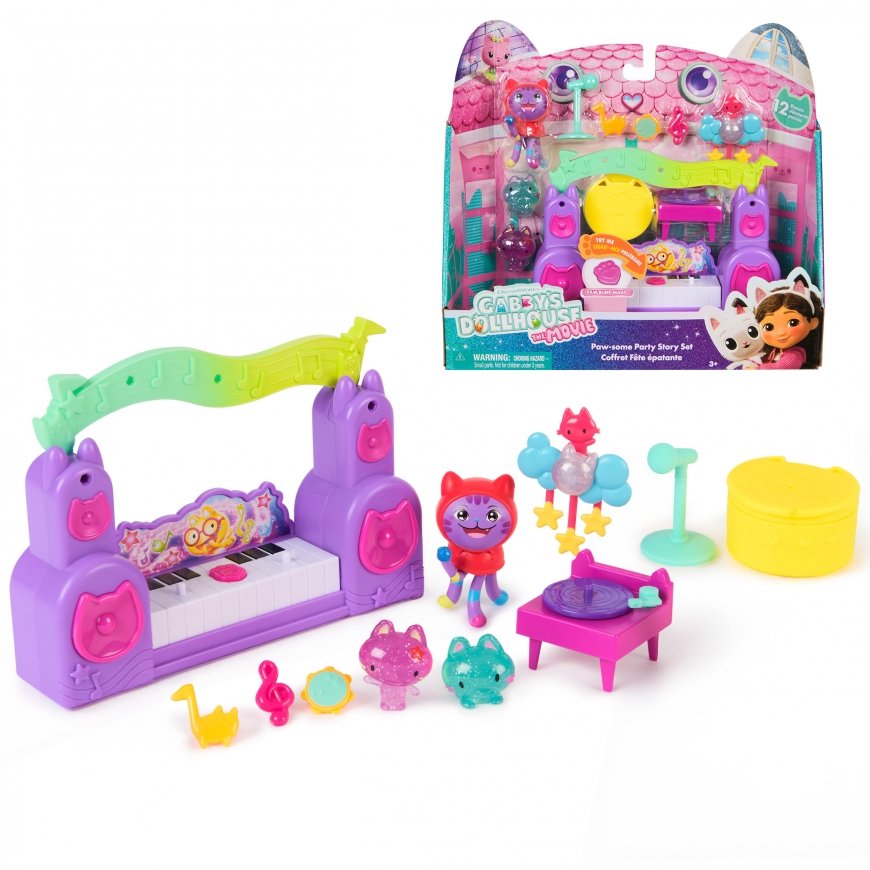 Gabby's Dollhouse GDH PYS Movie Story Set Music GML