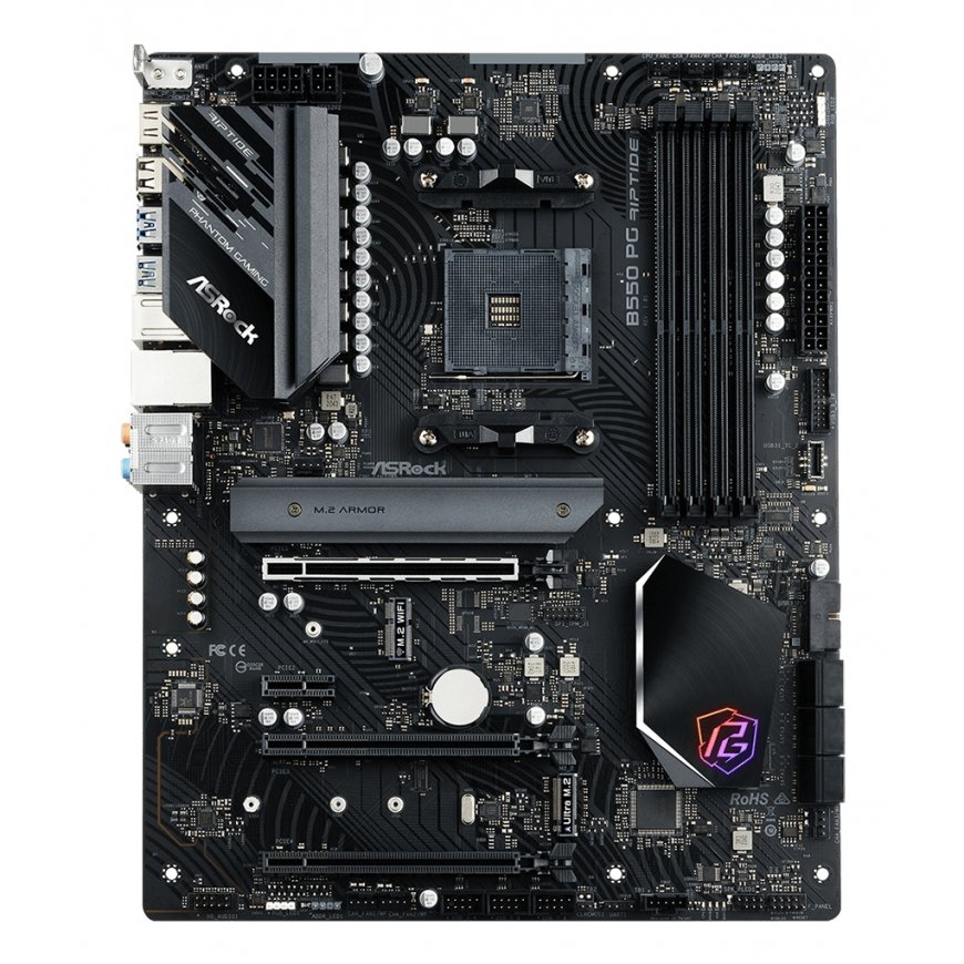 Asrock B550 PG Riptide AMD B550 Ligzda AM4 ATX – 5