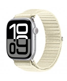 Apple Watch 42/44/45/46/49MM GELI Nylon pynimo dirželis Starlight